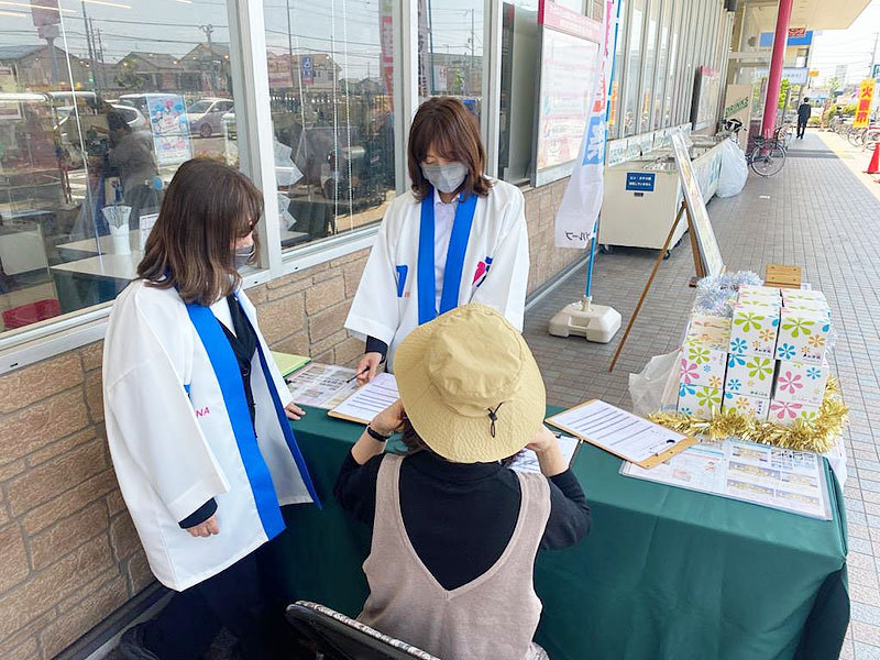 アンケートにお答えいただきました。