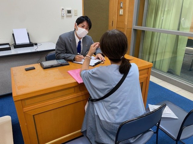 事前相談を行いました