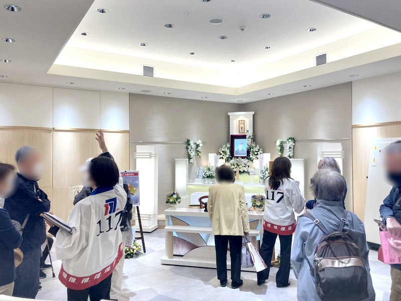 家族葬専用「やわらぎホール」をご見学