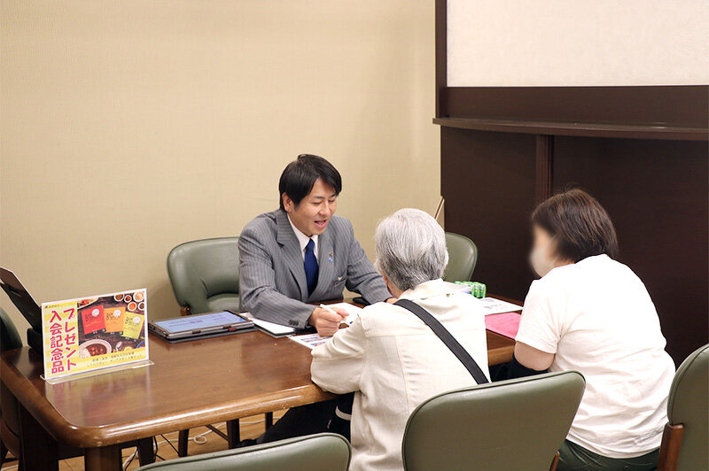 家族葬専用「やわらぎホール」をご見学
