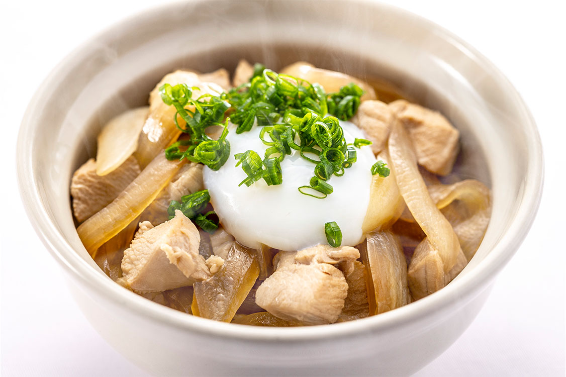 半熟卵の親子丼